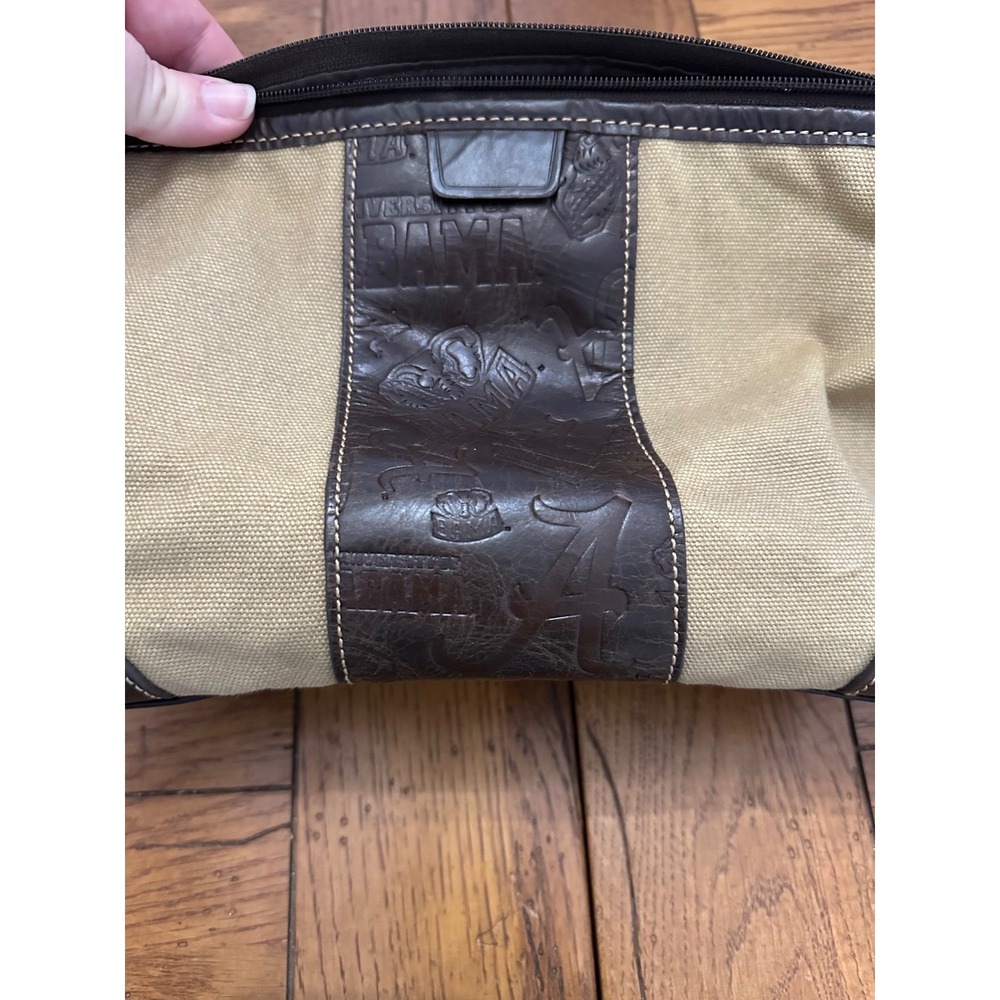 alabama canvas and‎ leather toiletry bag men's